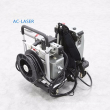 Small size backpack laser metal  rust removal cleaning machine